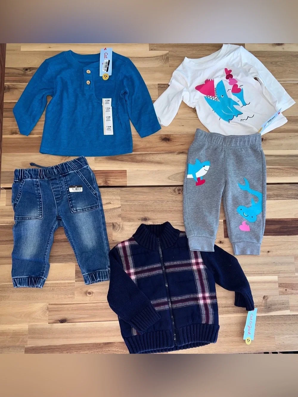 NWT Toddler boys clothes bundle 12M